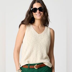 J. Crew Factory V-neck Beach Sweater-tank